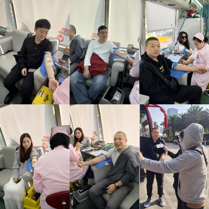 市金控集團組織員工參加 2026年春季無償獻血活動